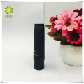 Hand cream tube black cap matt black face cream soft tube black color face wash tube packaging